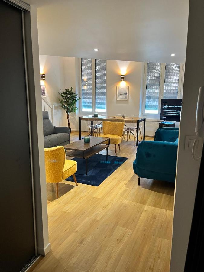 Aux Clefs Des Sacres - Dans Un Hotel Particulier Situe Rue Du Marc - Reims - Hyper Centre Forum Mairie Boulingrin Εξωτερικό φωτογραφία