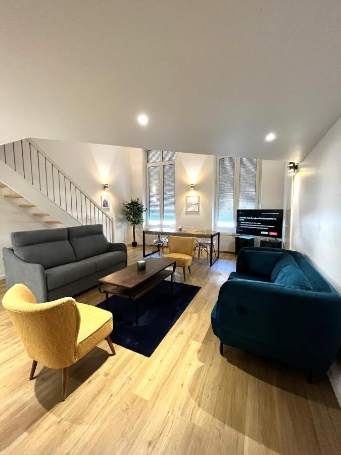 Aux Clefs Des Sacres - Dans Un Hotel Particulier Situe Rue Du Marc - Reims - Hyper Centre Forum Mairie Boulingrin Εξωτερικό φωτογραφία
