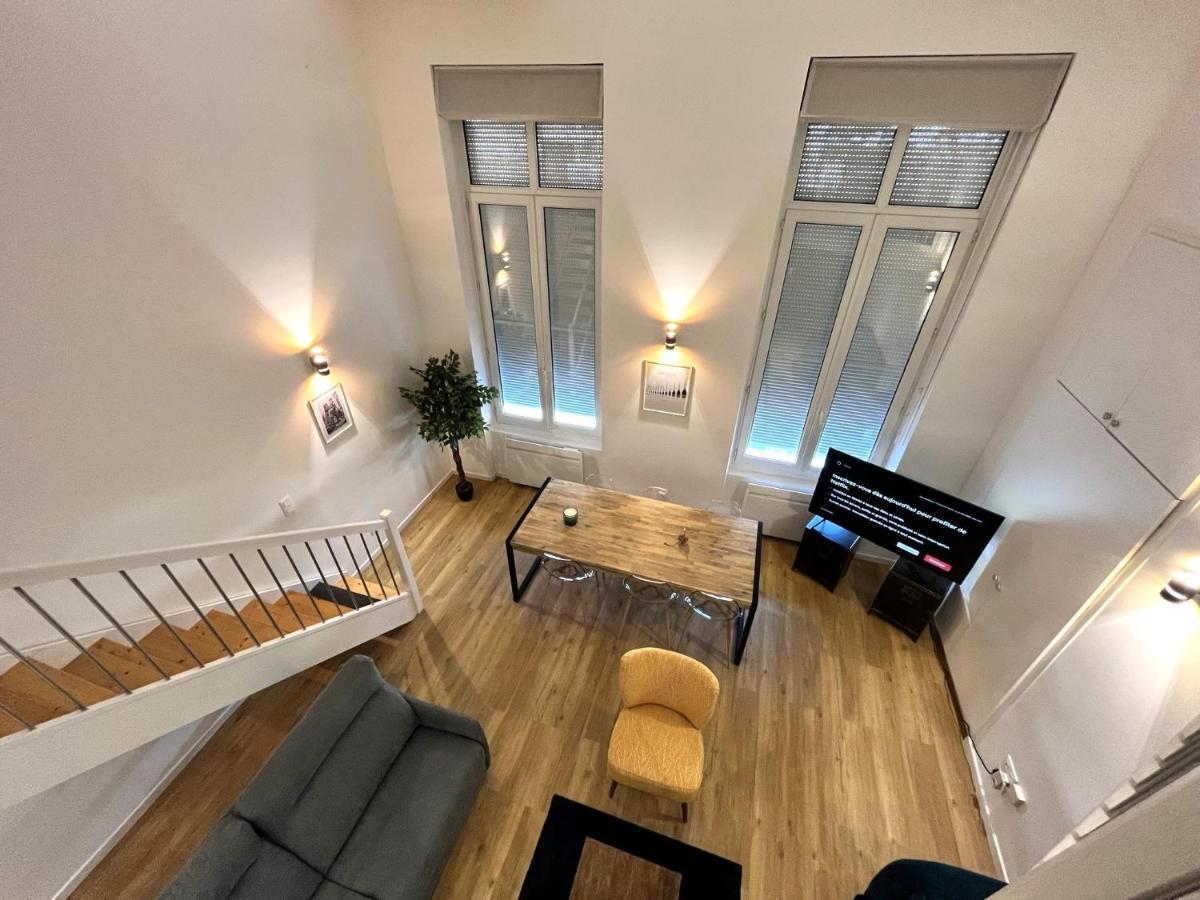 Aux Clefs Des Sacres - Dans Un Hotel Particulier Situe Rue Du Marc - Reims - Hyper Centre Forum Mairie Boulingrin Εξωτερικό φωτογραφία