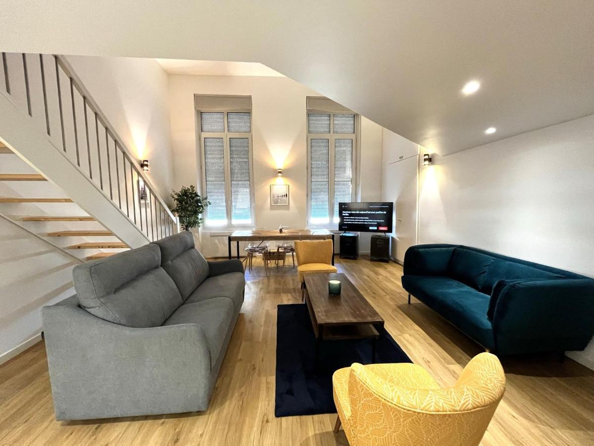 Aux Clefs Des Sacres - Dans Un Hotel Particulier Situe Rue Du Marc - Reims - Hyper Centre Forum Mairie Boulingrin Εξωτερικό φωτογραφία